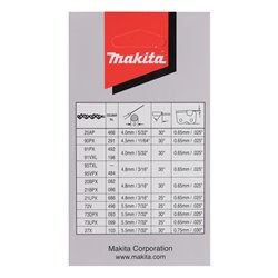 Cadena MAKITA 191X04-8