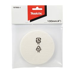 Almohadilla de fieltro de 100 mm MAKITA 197895-1
