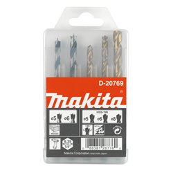 Set de brocas  1/4‘‘, 5 pcs MAKITA D-20769
