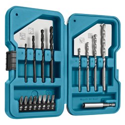 Drill y Set de punta MAKITA D-40200
