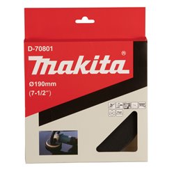 Plato de esponja 190 mm MAKITA D-70801