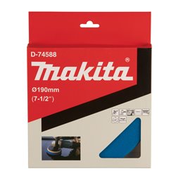 Plato de esponja 190 mm MAKITA D-74588 Plato de esponja 190 mm MAKITA D-74588