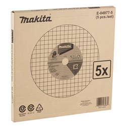 Disco de corte, 355 x 2,8 x 25,4 mm, 5 uds MAKITA E-04977-5