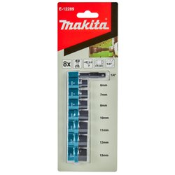 Llaves de vaso  1/4‘‘, 8 pcs MAKITA E-12289
