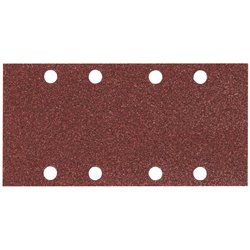 Lijas de velcro 93x185 mm con 8 agujeros para madera y metal