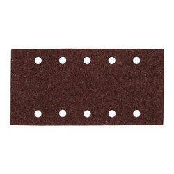 Lijas de velcro 115 x 229 mm 10 agujeros para madera y metal