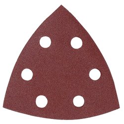 Lijas de velcro 94 mm para MULTIHERRAMIENTA para madera y metal con 6 agujeros