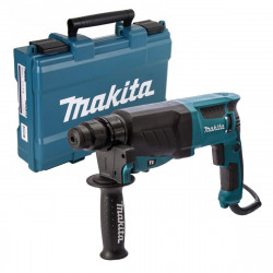 Martillo Ligero MAKITA HR2630 3 modos 800W Con Kit Demolición 13 piezas Martillos Ligeros