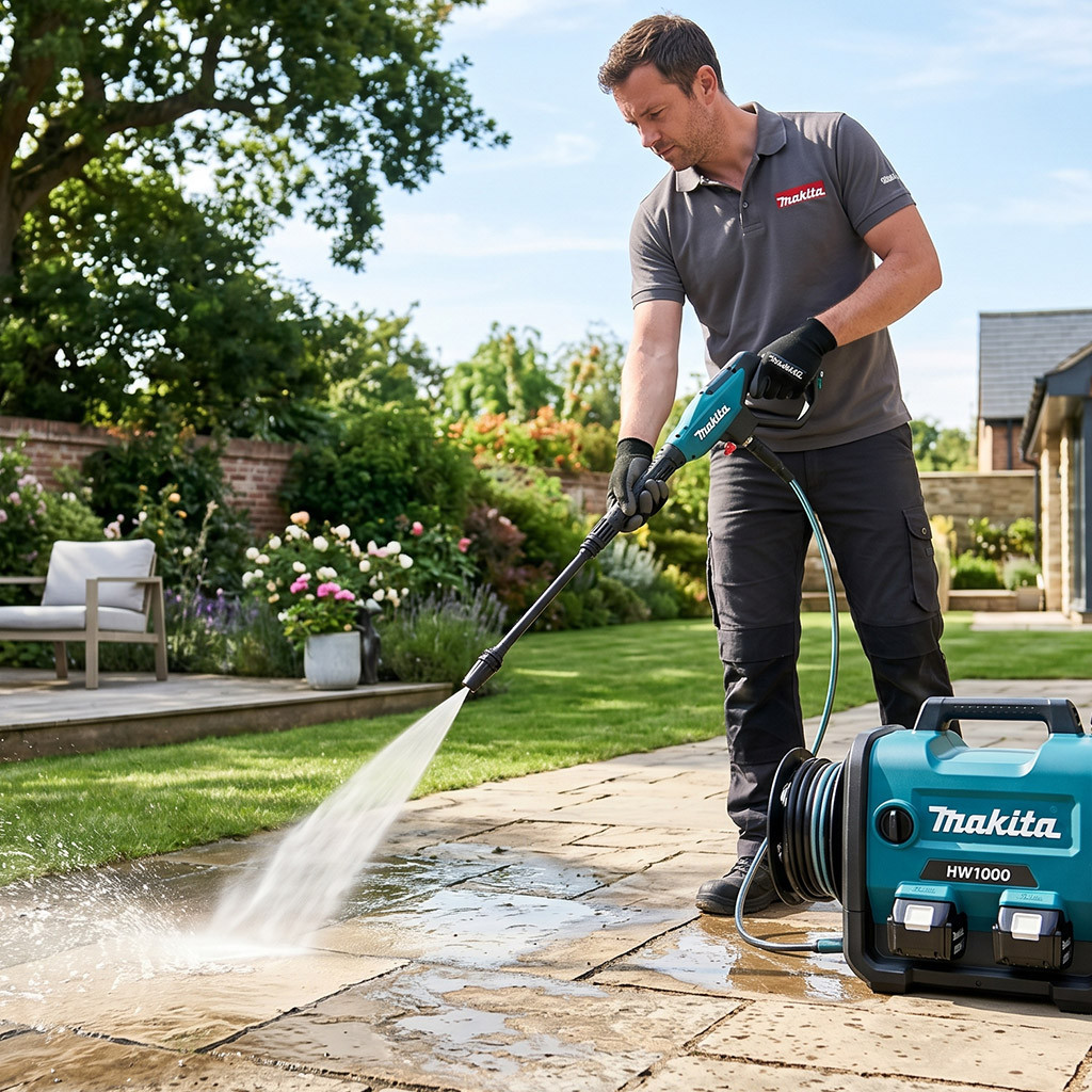 Prepara tu jardín para el verano con hidrolimpiadoras Makita